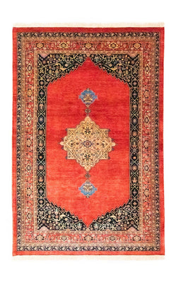 Tapis persan - Nomadic - 242 x 162 cm - rouge