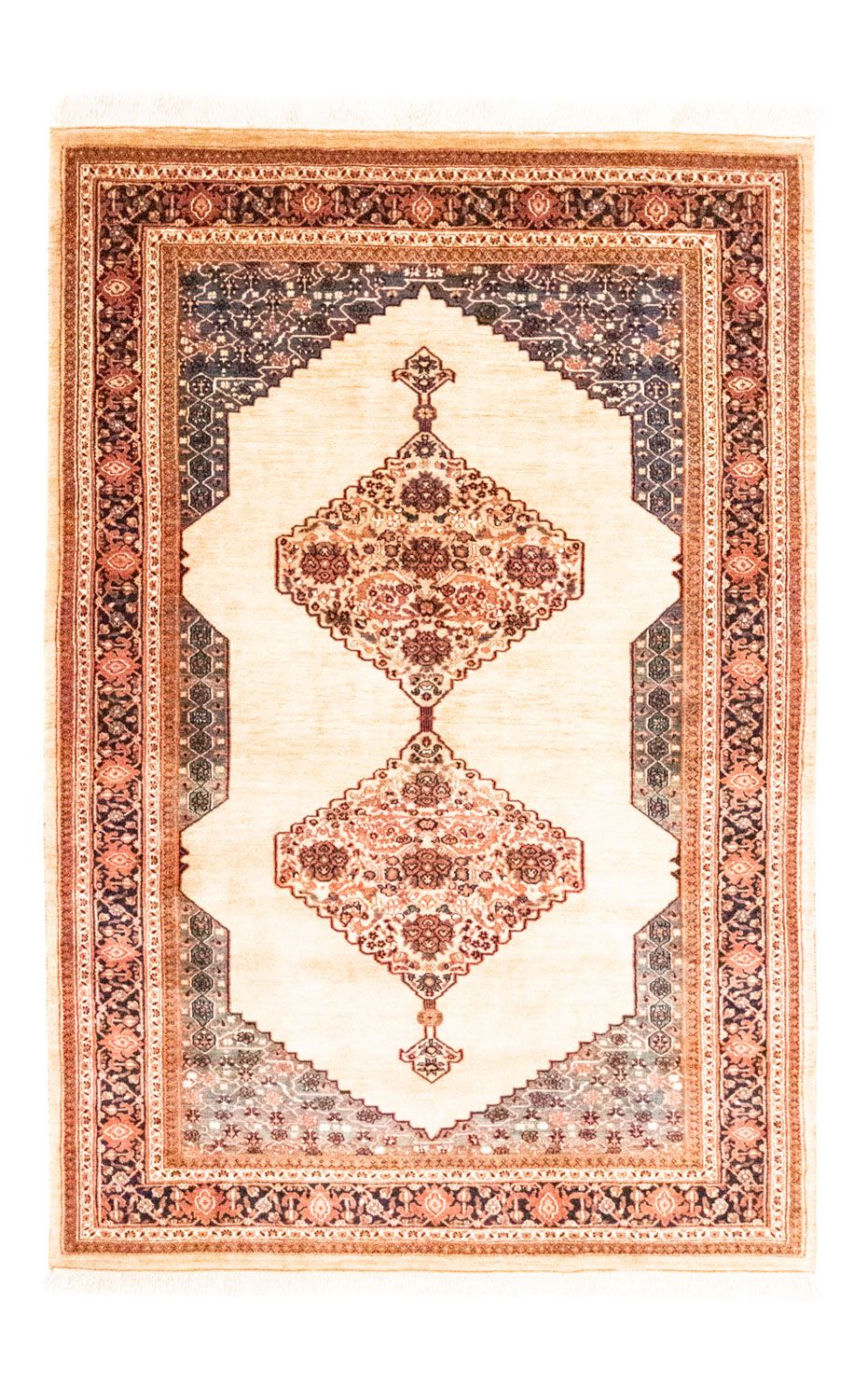 Tapis persan - Nomadic - 235 x 155 cm - beige
