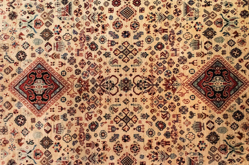 Tapis persan - Nomadic - 257 x 170 cm - beige