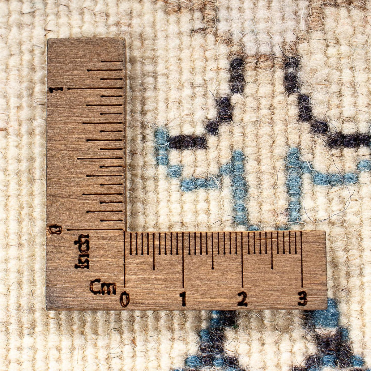 Tapis persan - Nain - 81 x 58 cm - beige