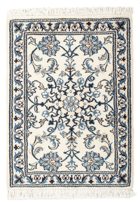 Tapis persan - Nain - 81 x 57 cm - beige
