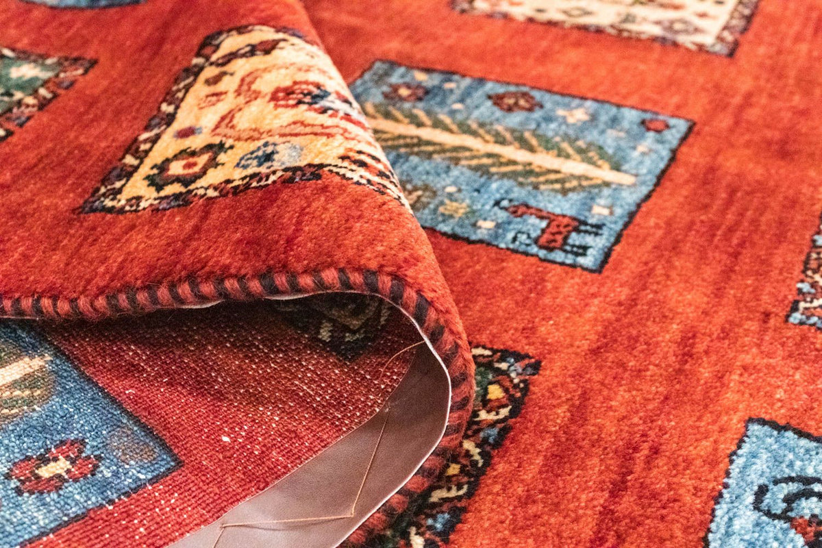 Tapis persan - Nomadic - 244 x 158 cm - orange