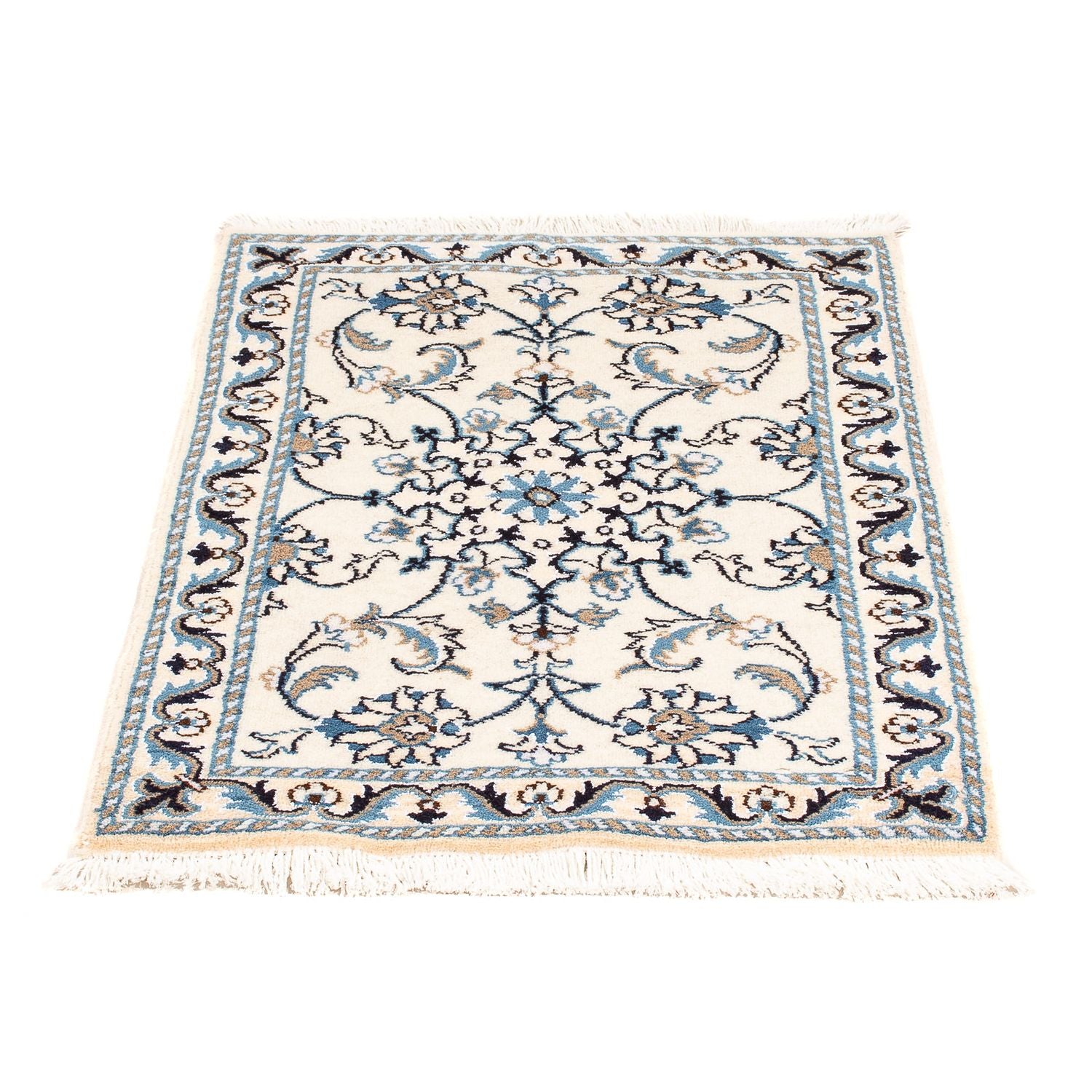 Tapis persan - Nain - 84 x 57 cm - beige