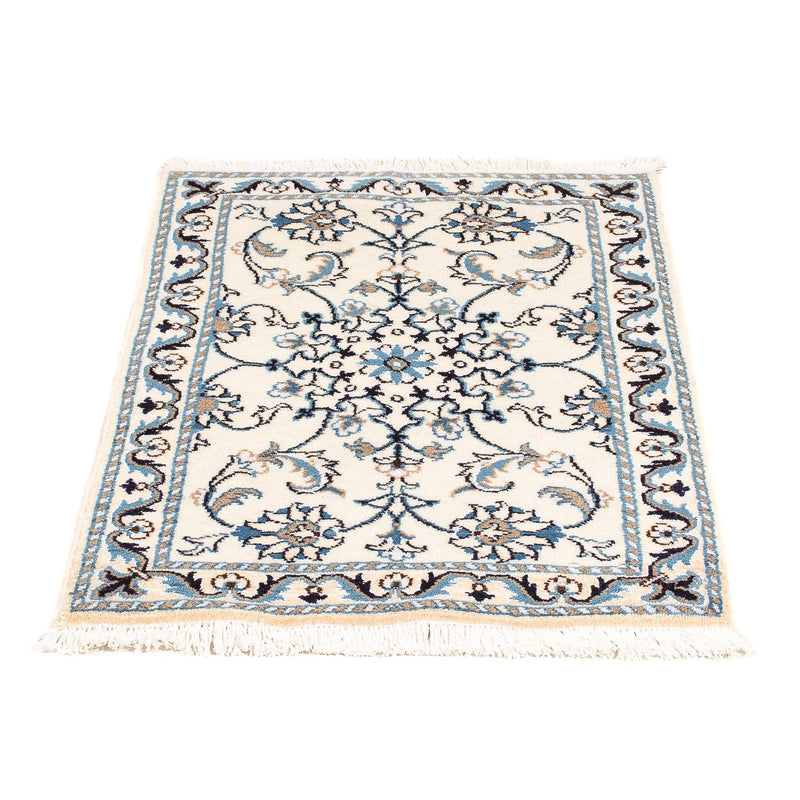 Tapis persan - Nain - 84 x 57 cm - beige