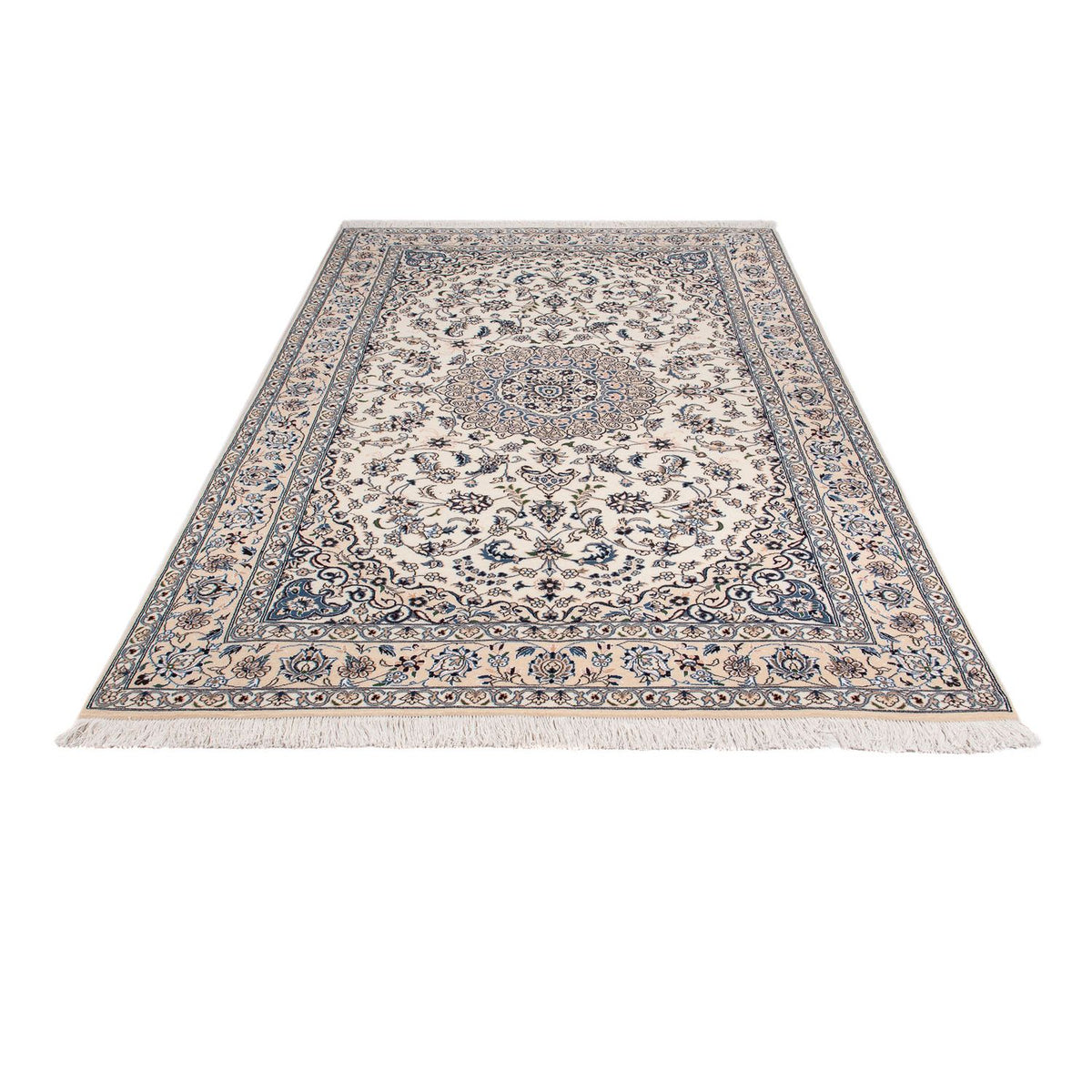 Tapis persan - Nain - Royal - 248 x 155 cm - beige