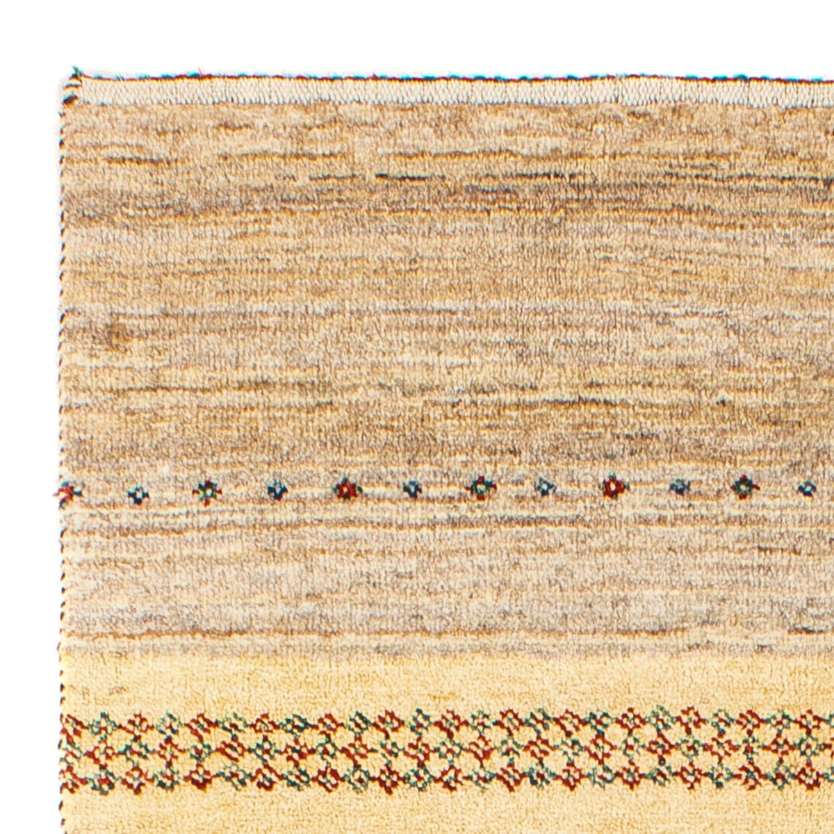 Tapis Gabbeh - Loribaft Persan - 138 x 79 cm - beige