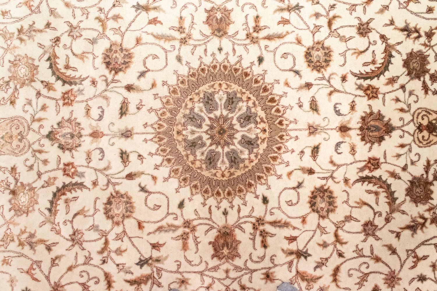 Tapis persan - Keshan - 306 x 198 cm - beige