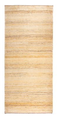 Tapis de couloir Tapis Gabbeh - Loribaft Persan - 200 x 93 cm - beige