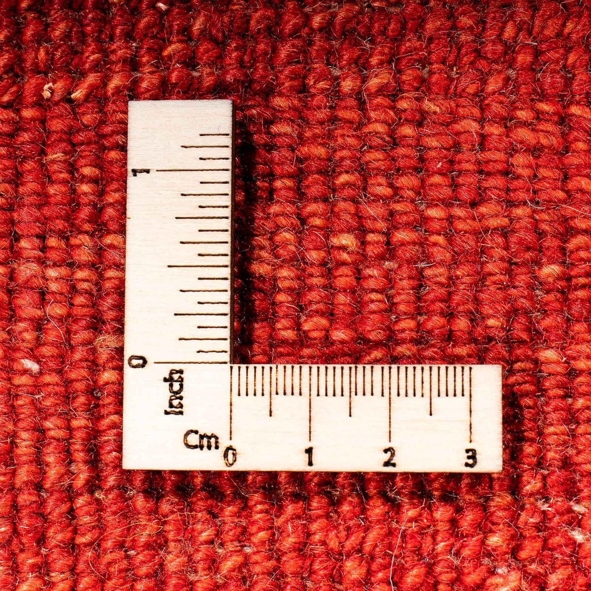 Tapis Gabbeh - Loribaft Persan - 182 x 130 cm - rouge foncé