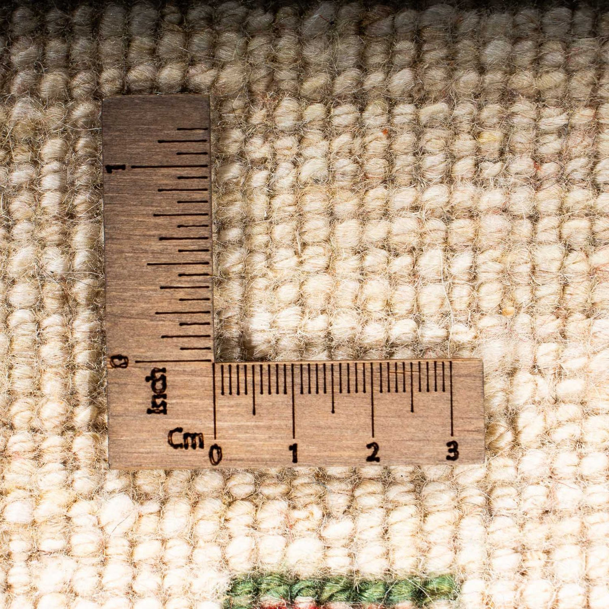 Tapis Gabbeh - Loribaft Persan - 87 x 51 cm - beige