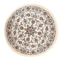 Tapis persan - Nain ronde  - 150 x 150 cm - beige