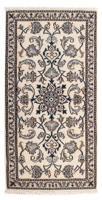 Tapis persan - Nain - 141 x 69 cm - beige