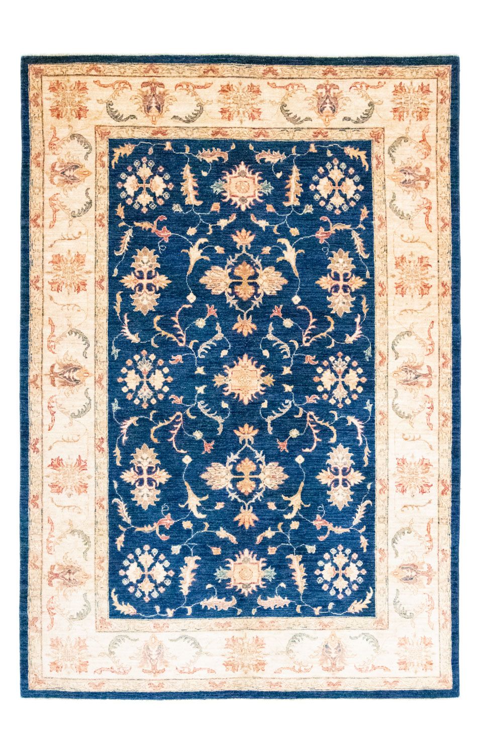 Tapis Ziegler - 253 x 178 cm - bleu