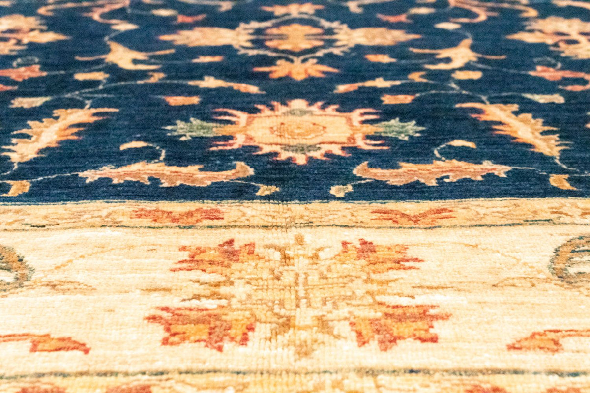 Tapis Ziegler - 253 x 178 cm - bleu