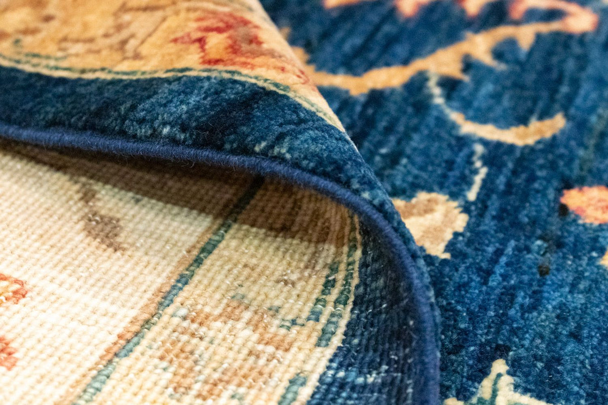 Tapis Ziegler - 253 x 178 cm - bleu