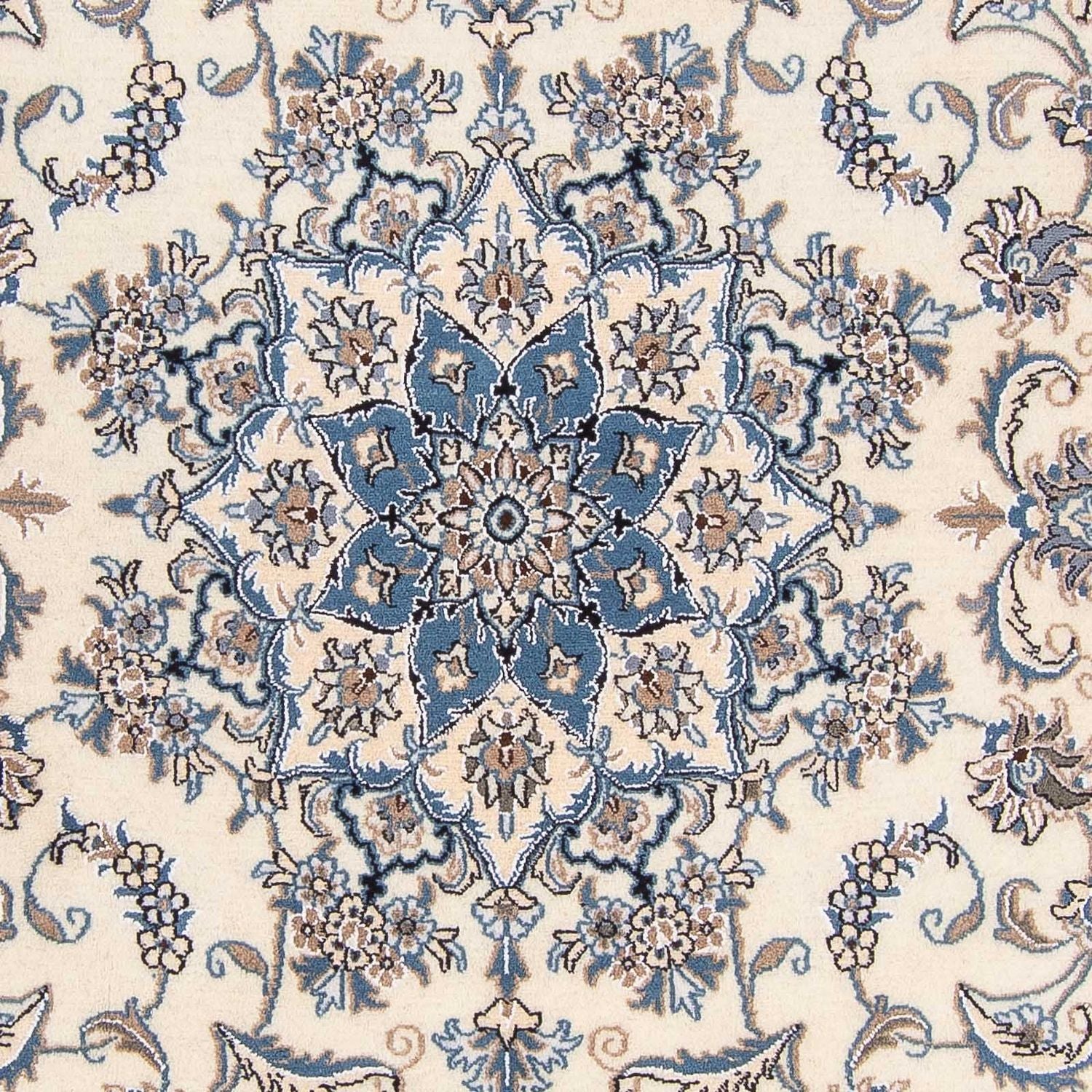 Tapis persan - Nain - 297 x 200 cm - beige