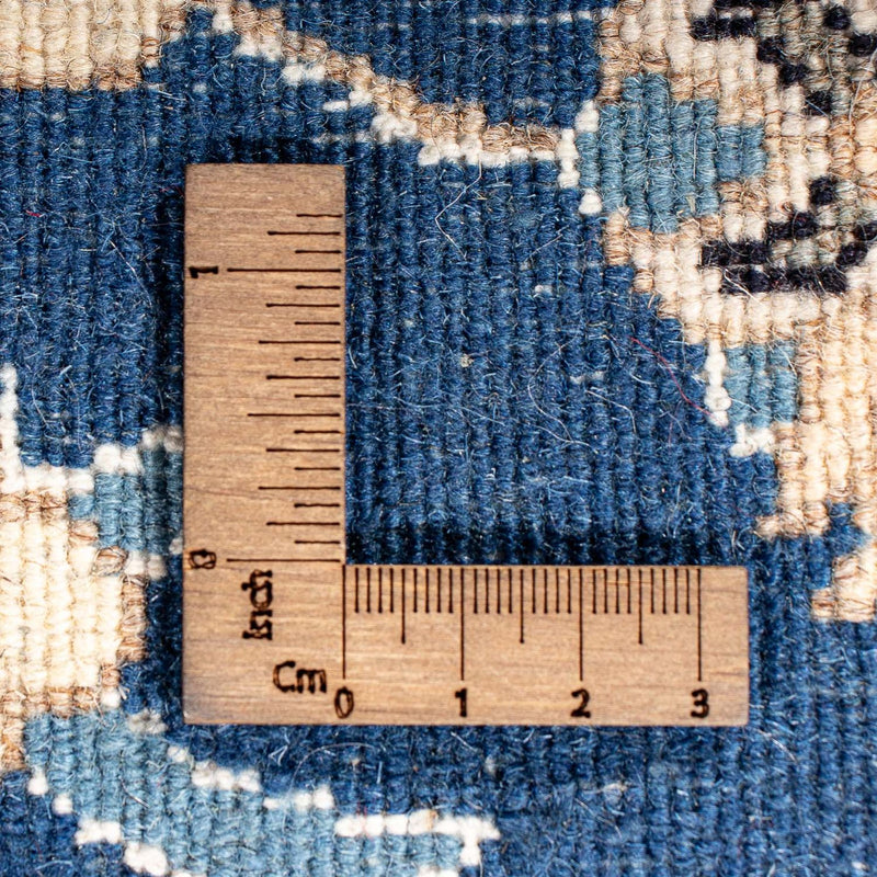 Tapis persan - Nain - 140 x 87 cm - bleu foncé
