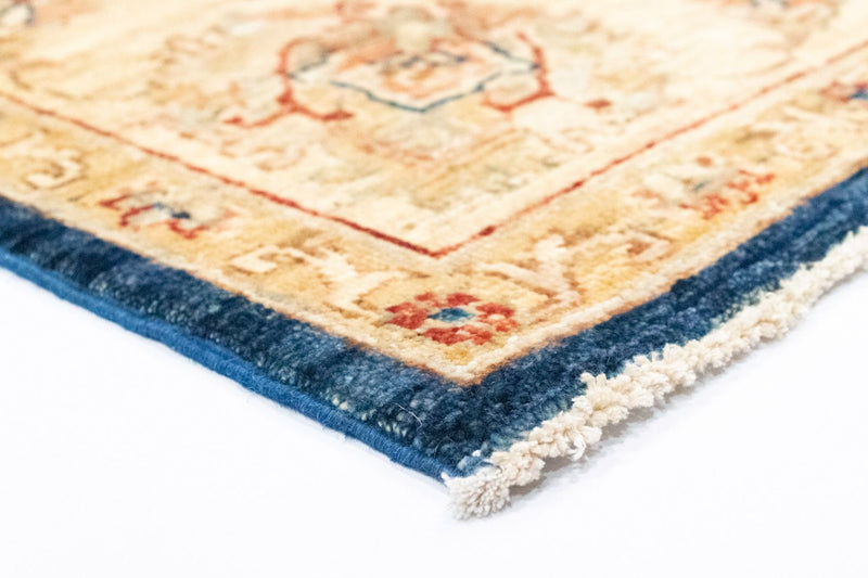 Tapis Ziegler - 263 x 167 cm - bleu