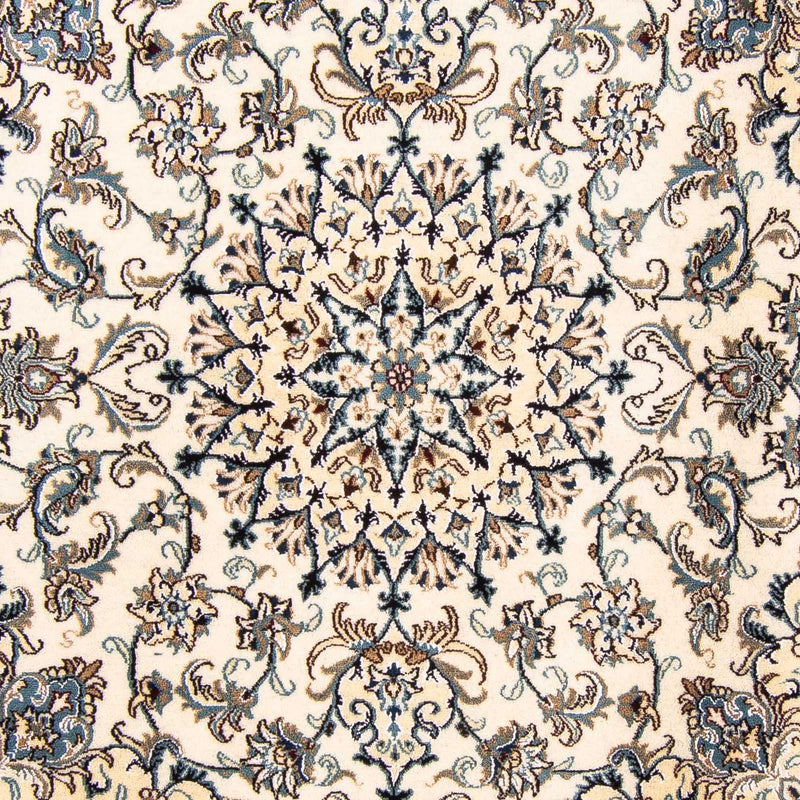 Tapis persan - Nain carré  - 200 x 195 cm - beige