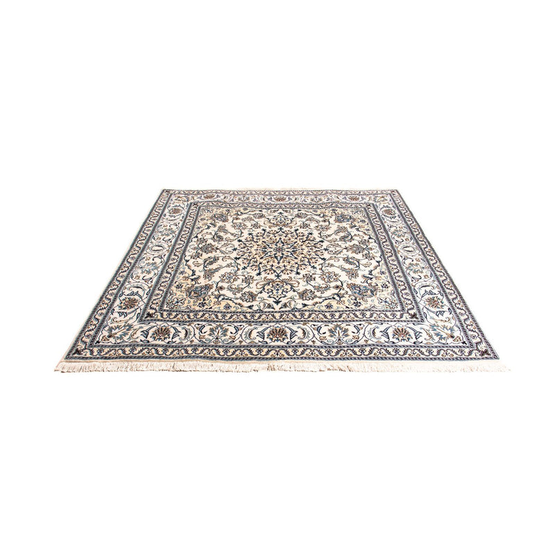 Tapis persan - Nain carré  - 200 x 195 cm - beige