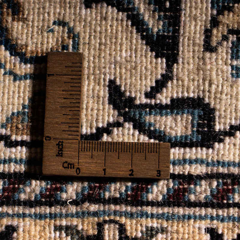 Tapis persan - Nain carré  - 200 x 195 cm - beige