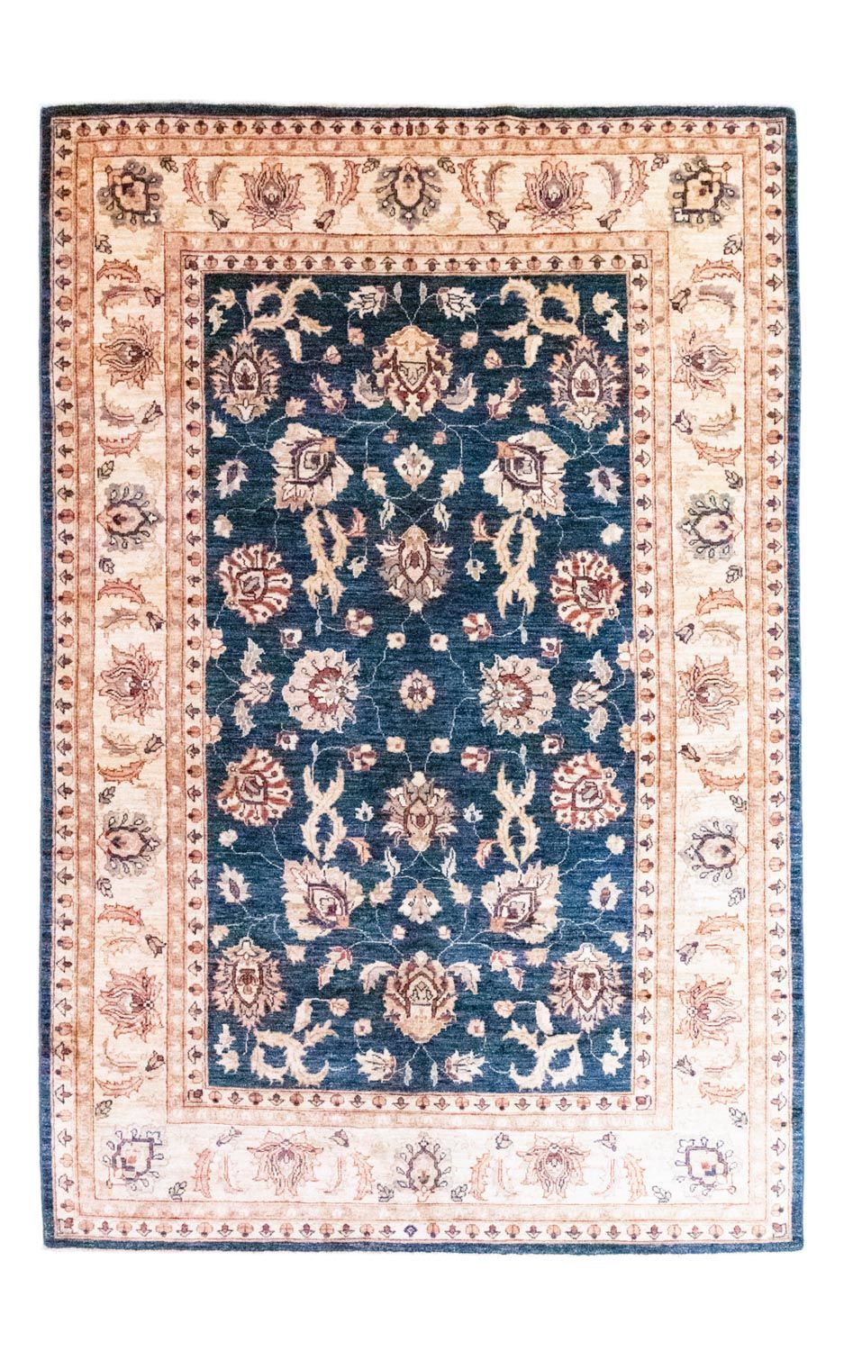 Tapis Ziegler - 258 x 173 cm - bleu