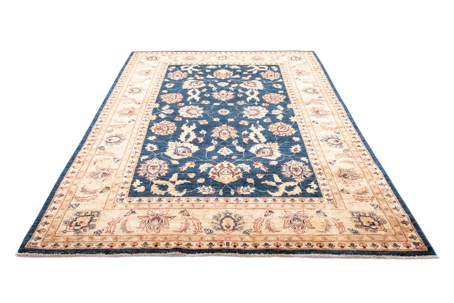 Tapis Ziegler - 258 x 173 cm - bleu