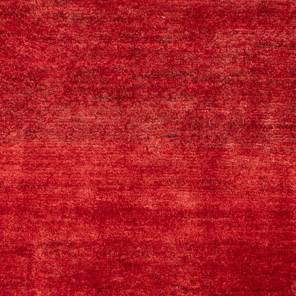 Tapis Gabbeh - Loribaft Persan - 136 x 64 cm - rouge foncé