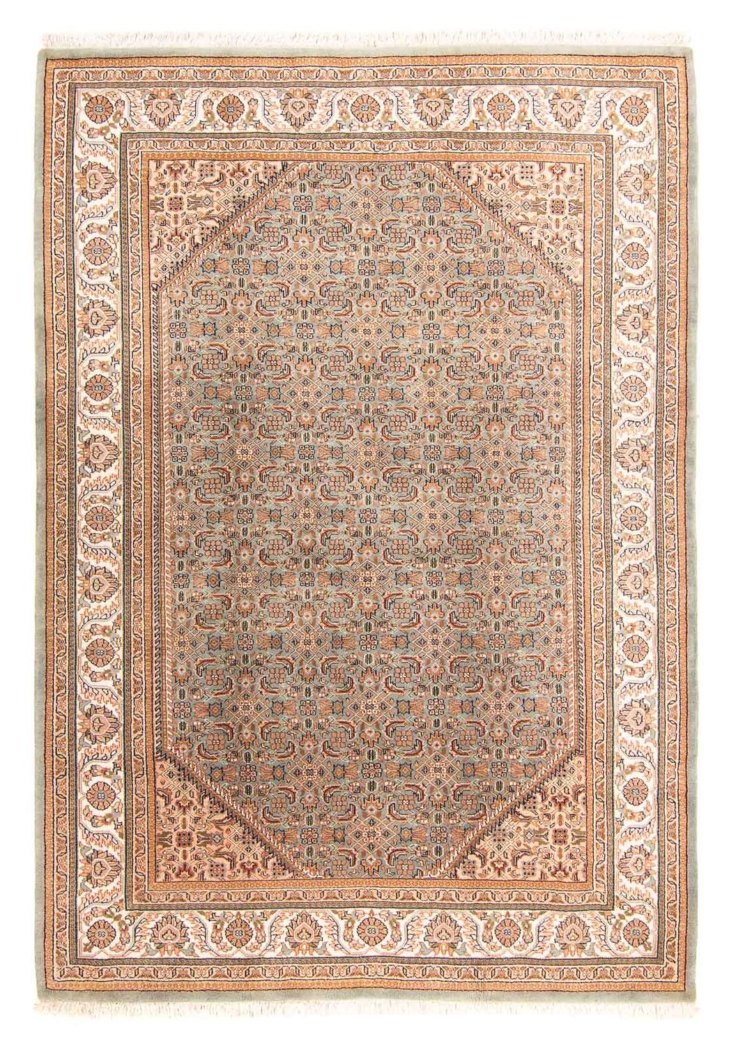 Tapis oriental - Bidjar - Indus - 237 x 168 cm - gris clair