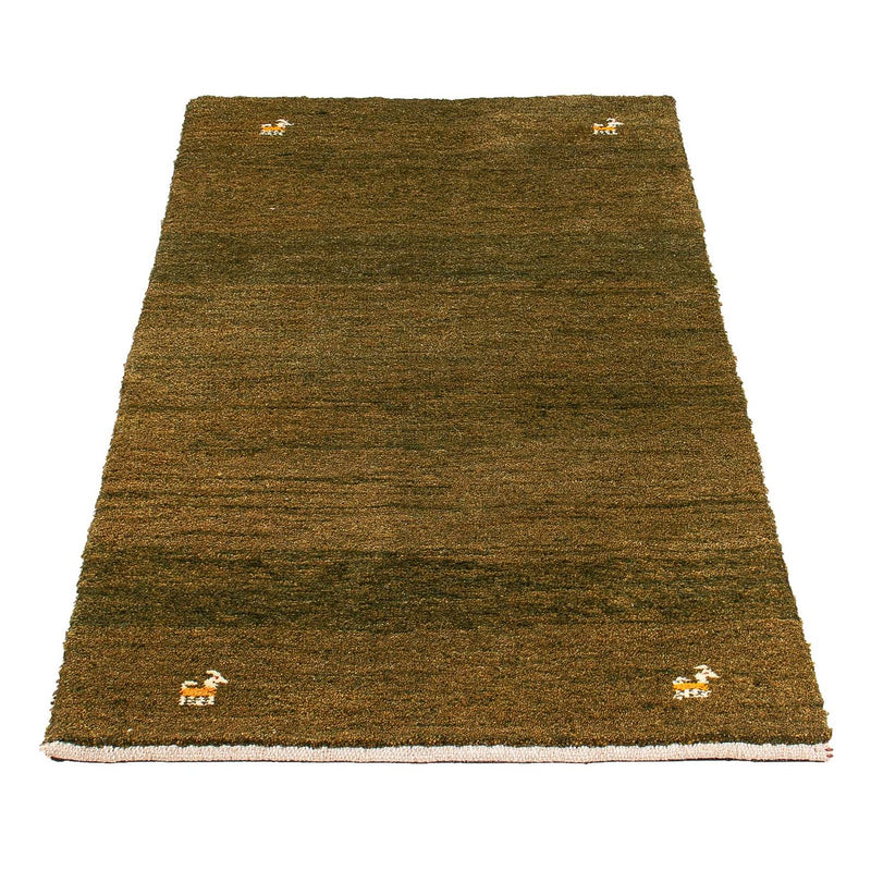 Tapis Gabbeh - Loribaft Persan - 144 x 70 cm - marron foncé