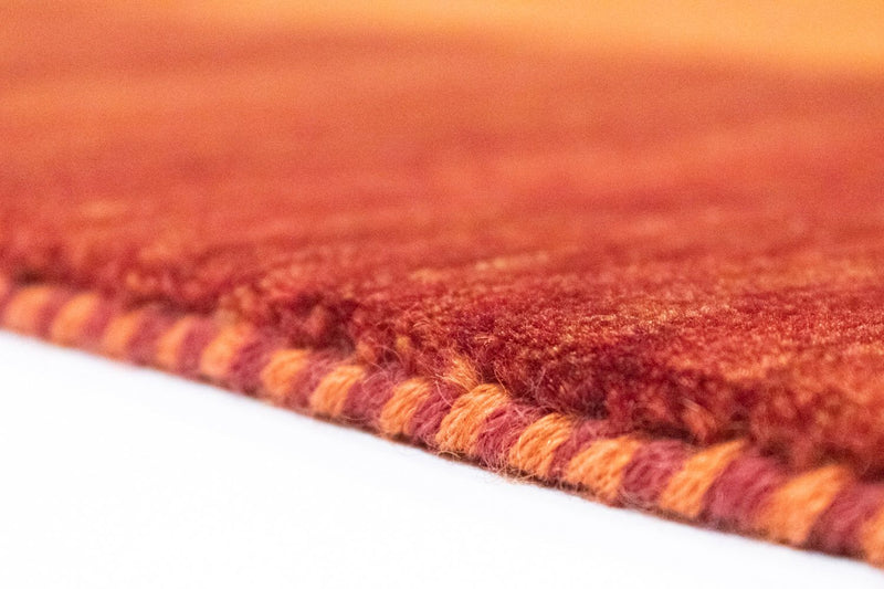 Tapis Gabbeh - Loribaft Persan - 239 x 175 cm - orange