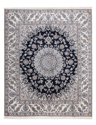 Tapis persan - Nain - 300 x 245 cm - bleu foncé