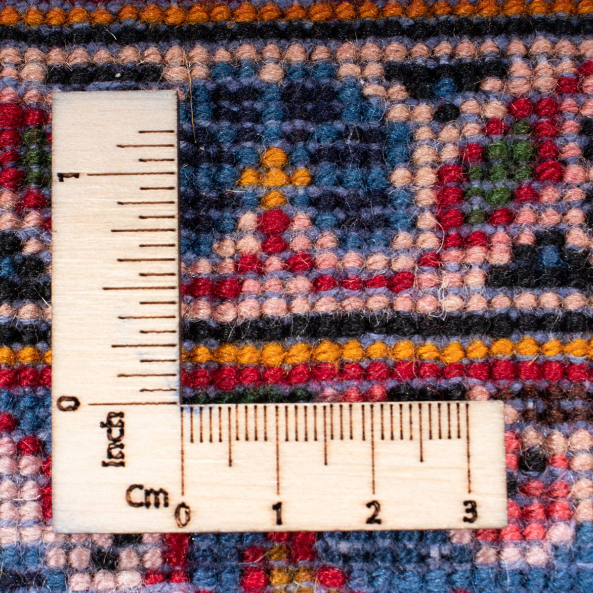 Tapis persan - Keshan - 425 x 318 cm - bleu foncé