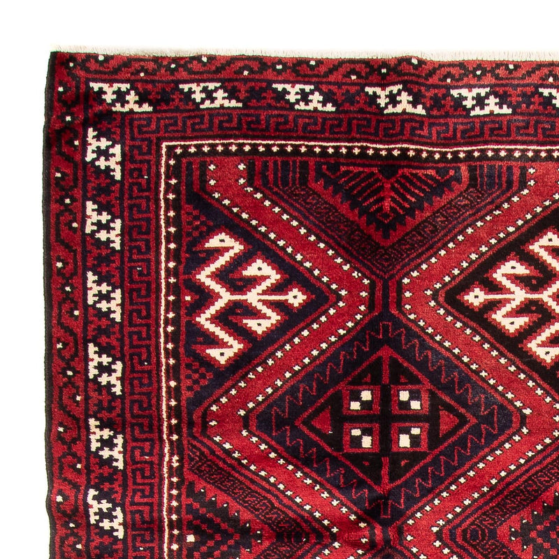Tapis persan - Nomadic - 310 x 226 cm - rouge foncé