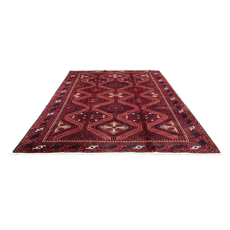 Tapis persan - Nomadic - 310 x 226 cm - rouge foncé