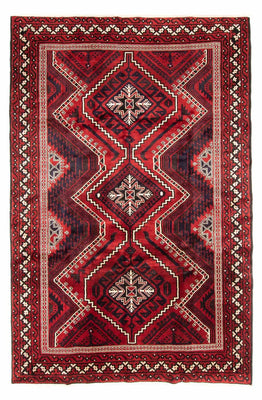 Tapis persan - Nomadic - 306 x 235 cm - rouge foncé