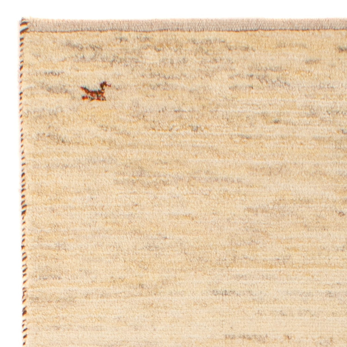 Tapis Gabbeh - Loribaft Persan - 140 x 70 cm - beige