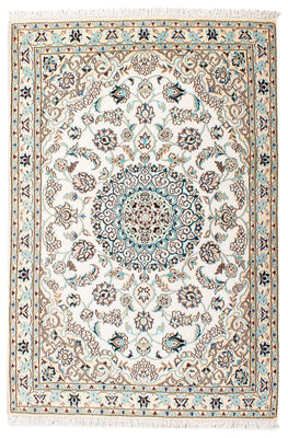 Tapis persan - Nain - Royal - 147 x 100 cm - beige