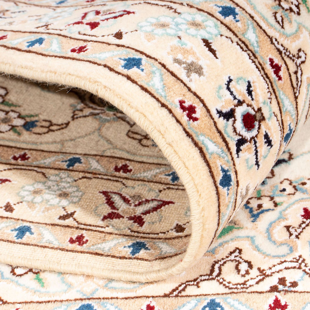 Tapis persan - Nain - Royal - 150 x 100 cm - beige