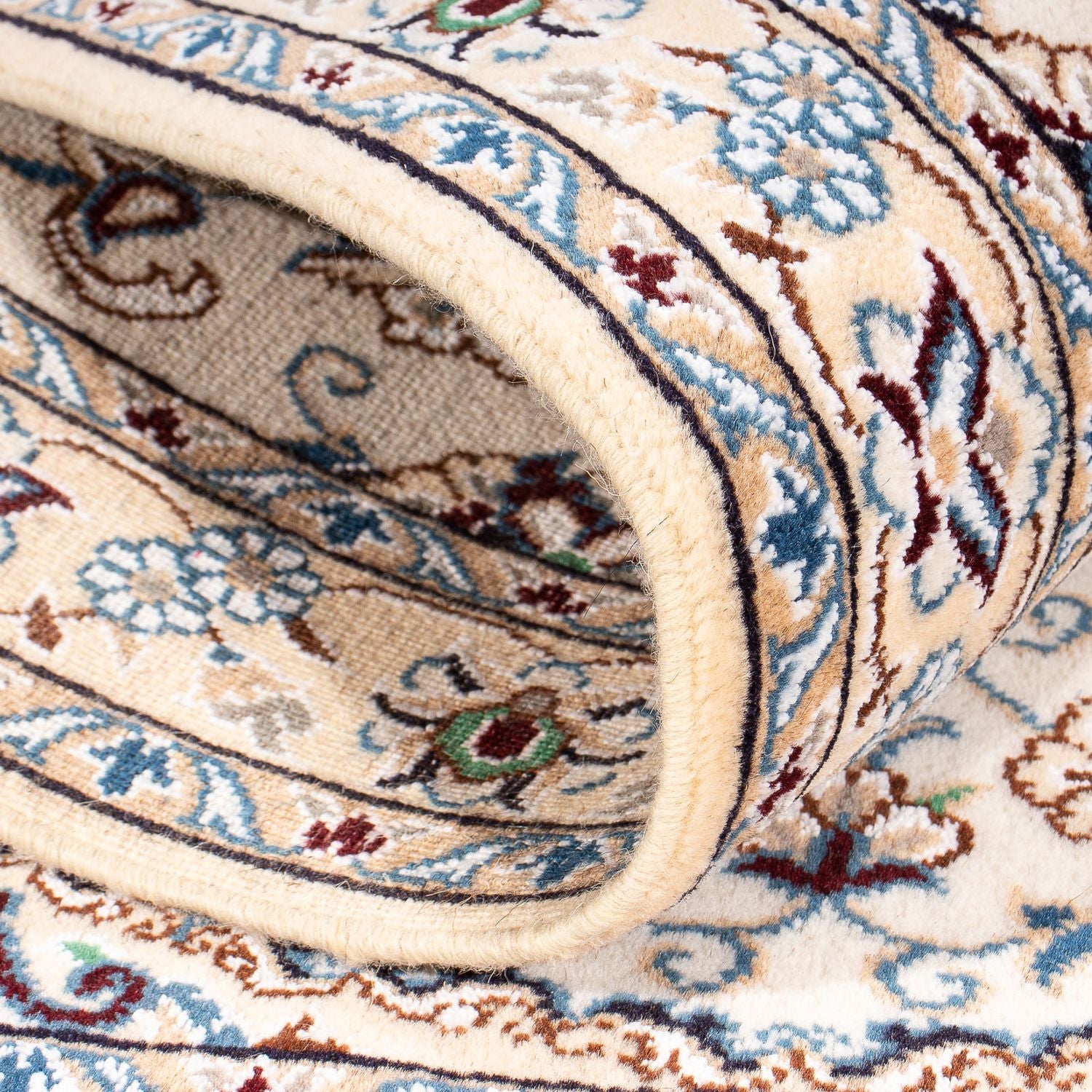Tapis persan - Nain - Royal - 150 x 97 cm - beige