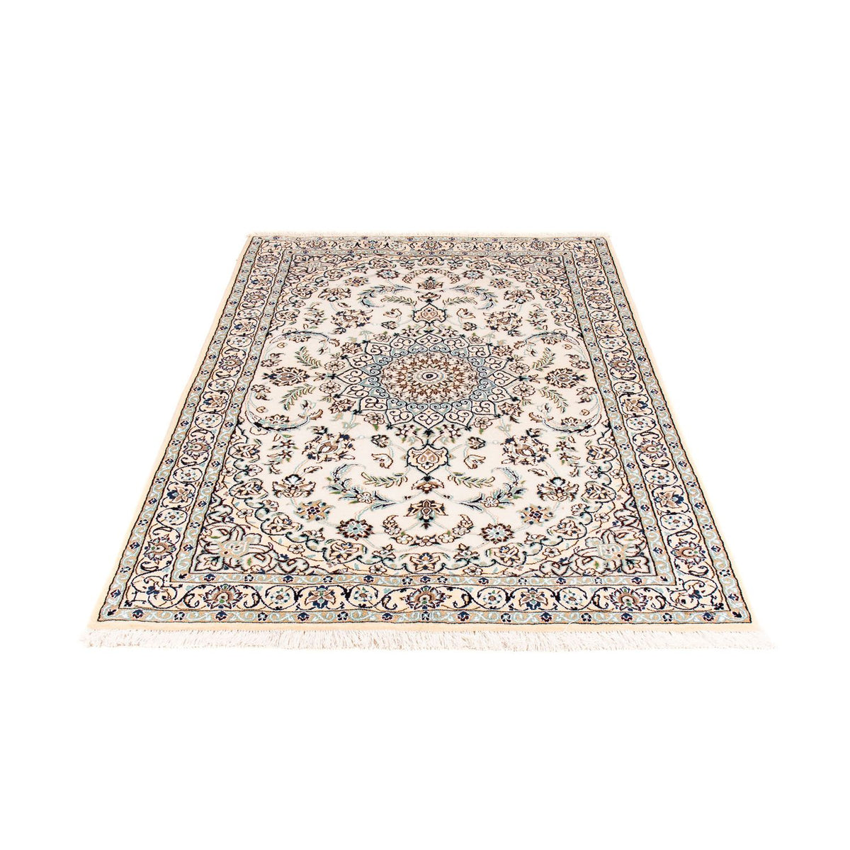 Tapis persan - Nain - Royal - 175 x 113 cm - beige