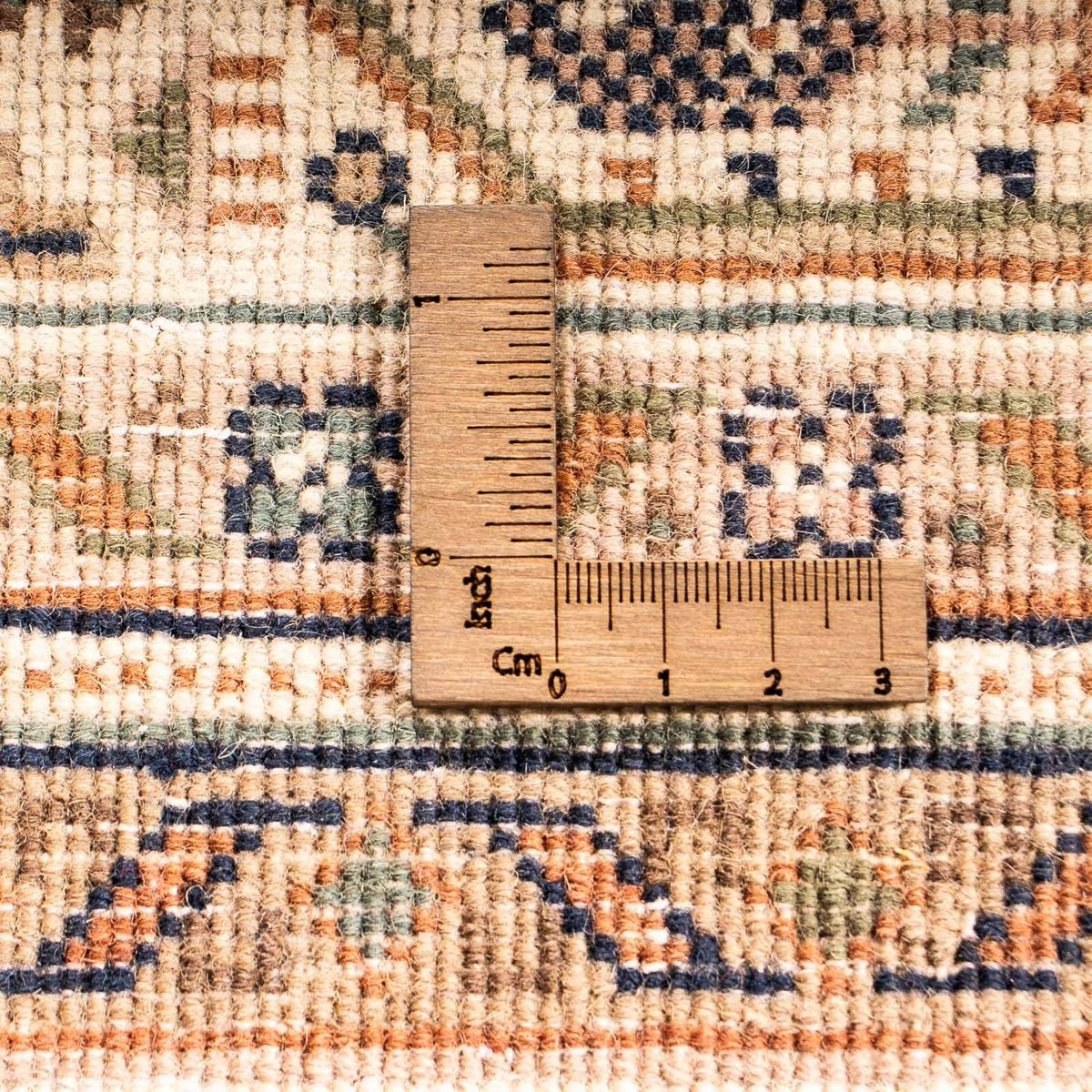 Tapis oriental - Mir - Indus - 238 x 176 cm - beige clair