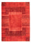 Tapis Gabbeh - Loribaft Persan - 248 x 180 cm - rouge foncé