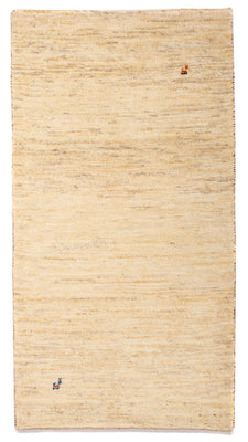 Tapis Gabbeh - Loribaft Persan - 140 x 75 cm - beige