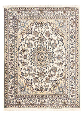 Tapis persan - Nain - 195 x 145 cm - beige