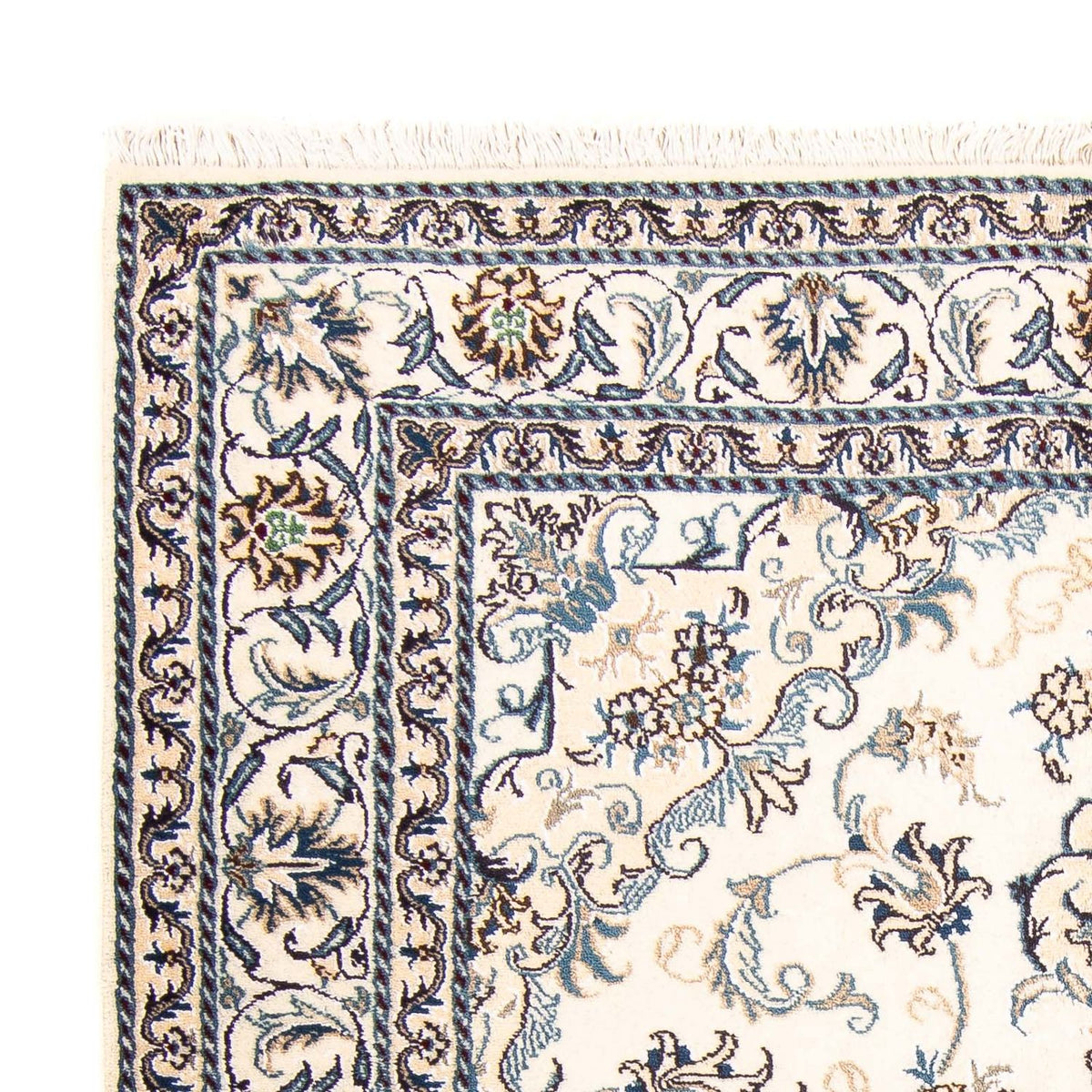 Tapis persan - Nain - 197 x 148 cm - beige