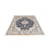 Tapis persan - Nain - 195 x 146 cm - bleu foncé