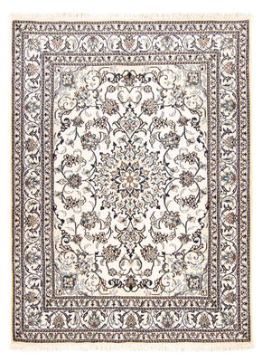 Tapis persan - Nain - 203 x 147 cm - beige