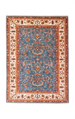 Tapis Ziegler - 241 x 175 cm - bleu