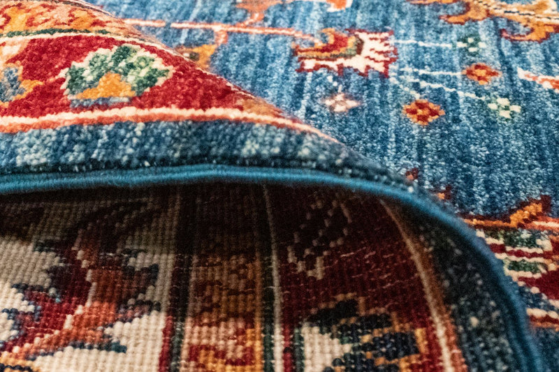 Tapis Ziegler - 241 x 175 cm - bleu